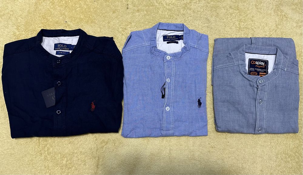 Мужские рубашки Лен