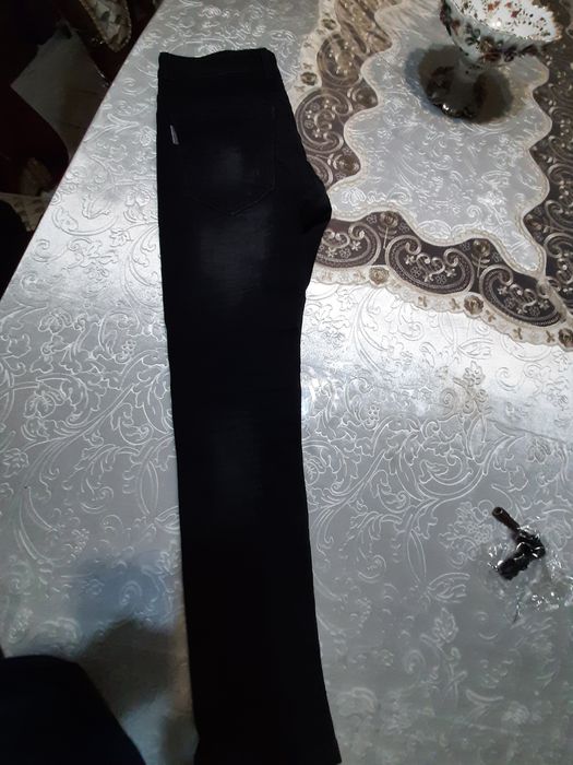 Джинсы черные черного цвета брюки