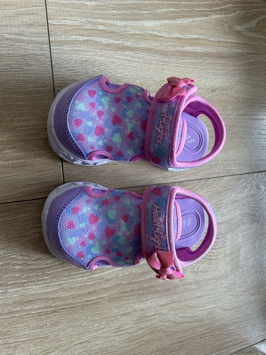 Сандали skechers 23 номер светещи