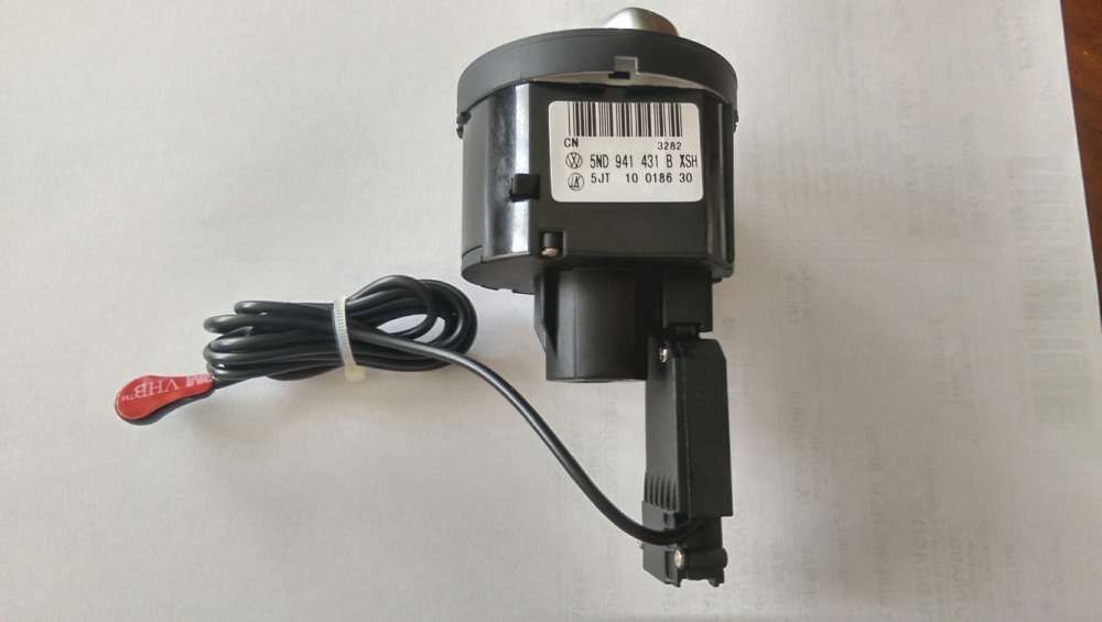 Bloc lumini / comutator faruri ornament crom + senzor lumina VW