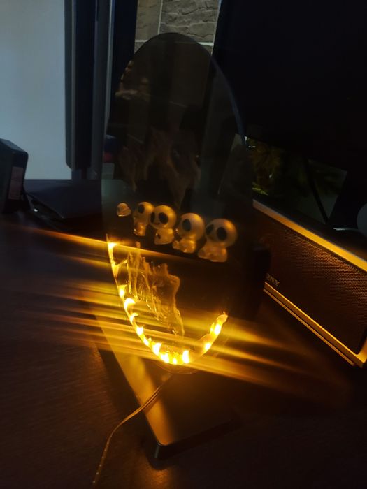 Decorații cu led și fosforescente