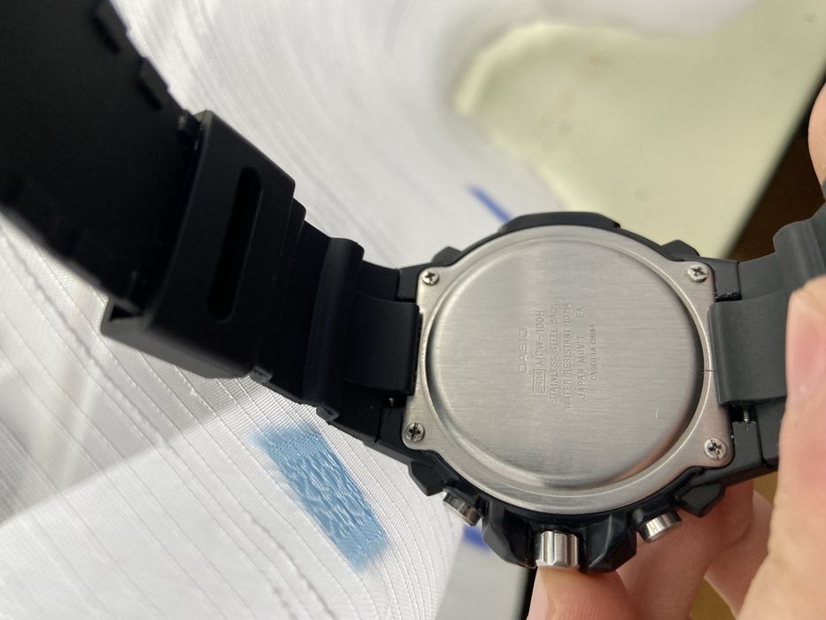 Ceas  Casio MCW-100H  chrono si Blumar TTT998P world time chronograph