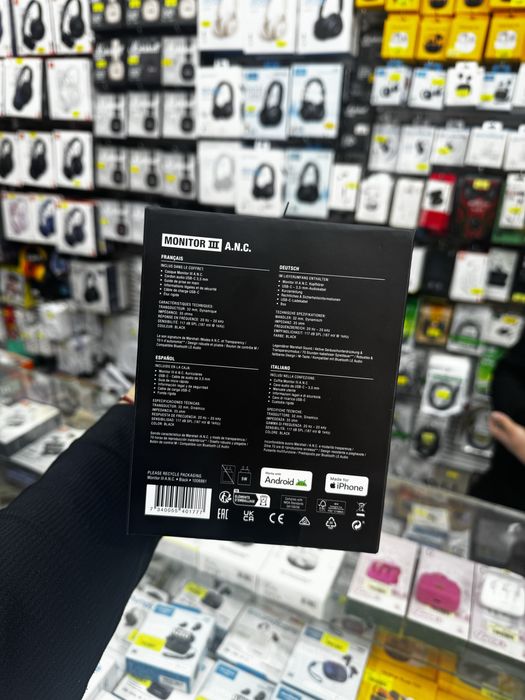 Marshall monitor 3 Global беспроводные наушники оригинал