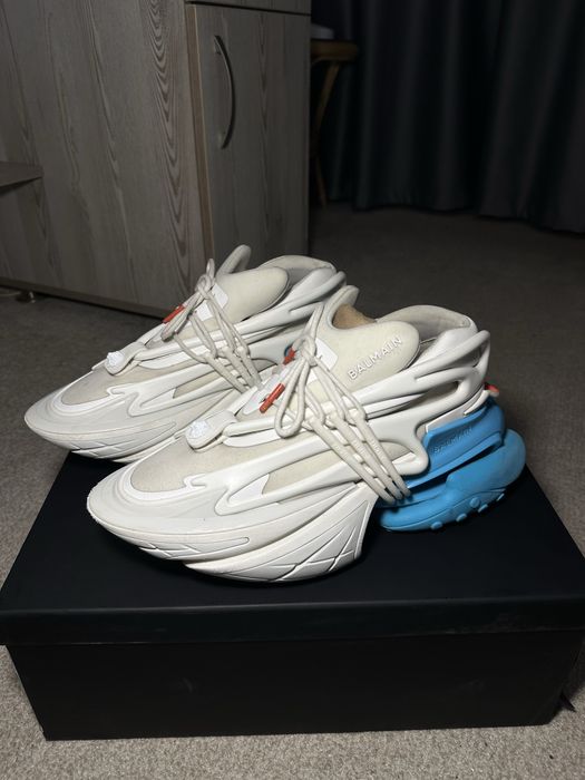 Balmain Unicorn White & Blue