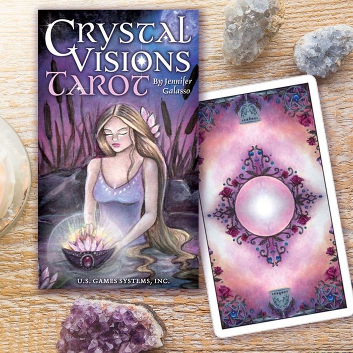 Карти таро- колода Crystal Visions Tarot