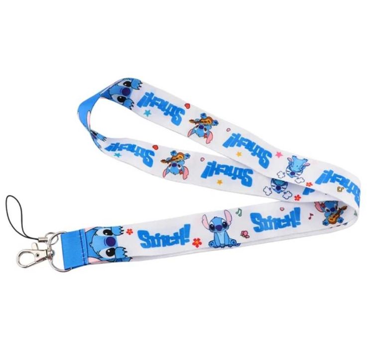 Ножици, линия,  мини тиксо и връзки на Стич