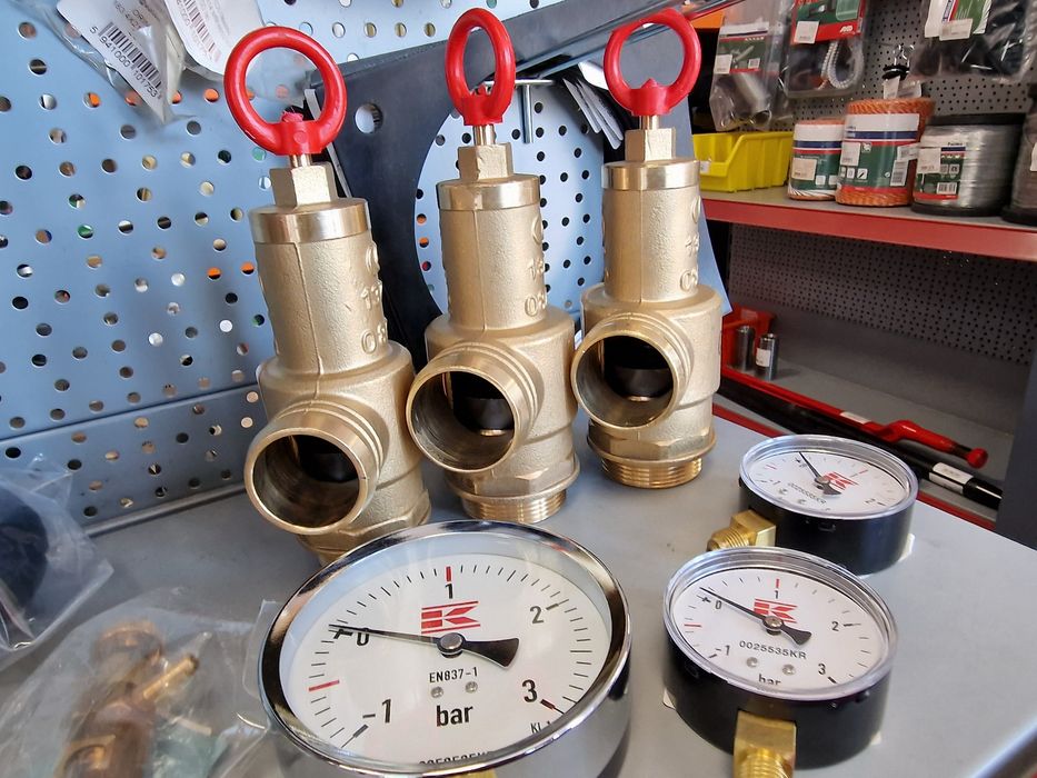 Manometru vidanja supapa suprapresiune pompă vidanja cit și bazin vida