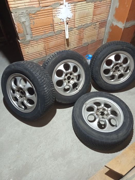 8 броя Джанти с Гуми 5х100 15 ки