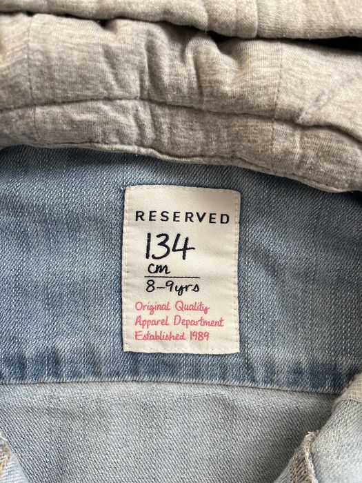 Geaca denim, Reserved, fete varsta 8-9 ani /134 cm