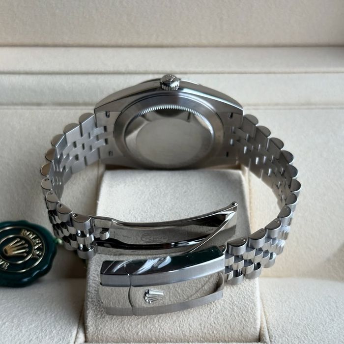 rolex datejust black dial 41,mm