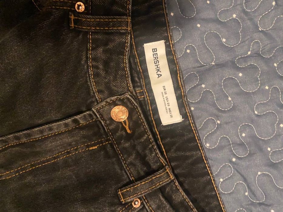 дънки bershka черен