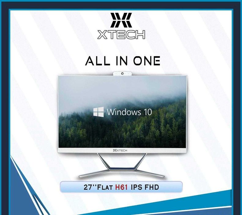 Моноблок белого цвета 24