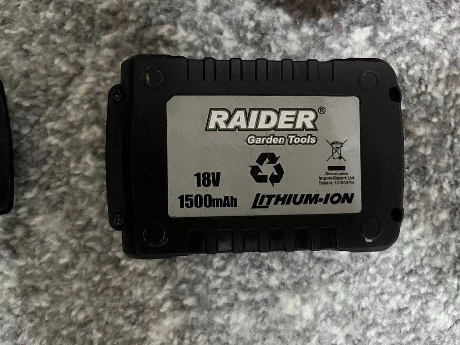 Акумулаторен храсторез Raider  с  БАТЕРИЯ  и  ЗАРЯДНО .