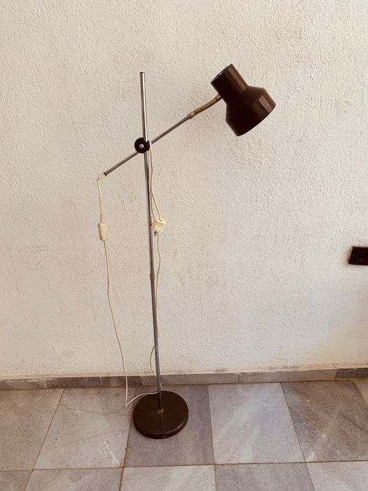 Оригинална датска подова лампа – Danish Modern, 70-те години