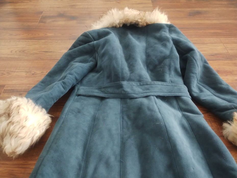 Дамски кожух от естествена кожа