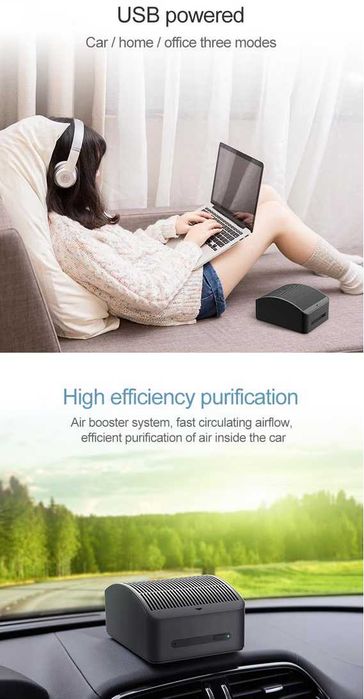 Purificator aer pentru auto Xiaomi 70Mai Midrive AC01