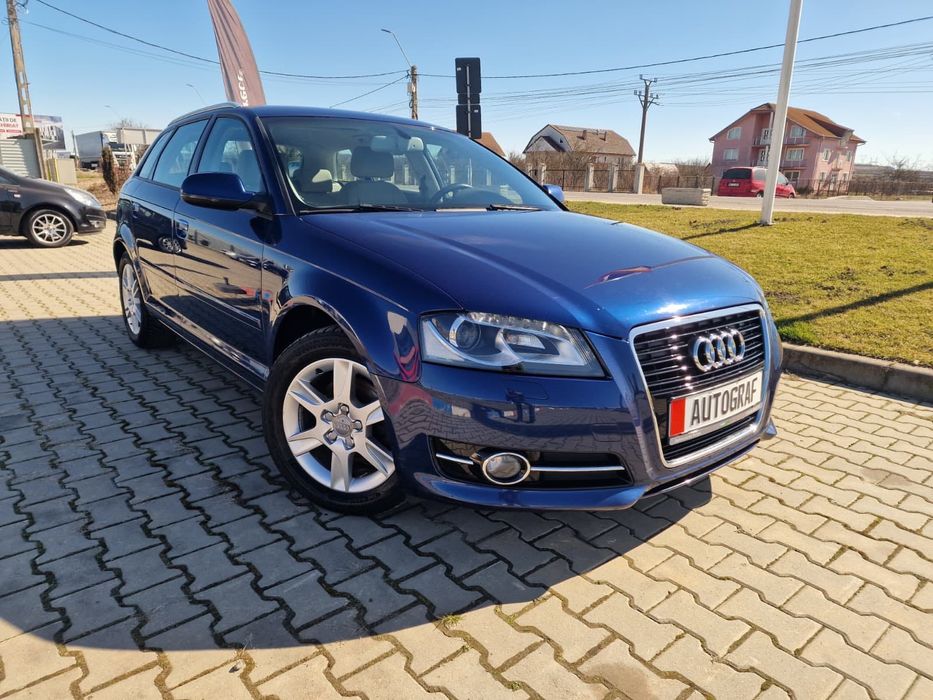 Audi A3 1.4 TSi 125CP -Acum si in Rate- Xenon- Navigatie- Garantie!