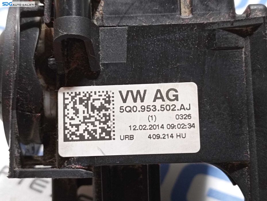 Ansamblu Maneta Manete Bloc Lumini Semnalizare Faza Lunga Scurta Stergatoare Volkswagen Tiguan 2 2016 - 2023 Cod 5Q0953521R 5Q0953502AJ [M4842]