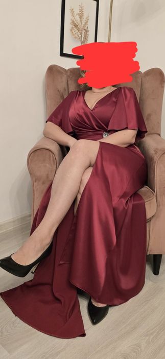 Rochie de seara visinie