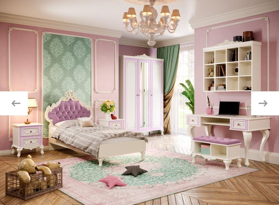 Комплект спального гарнитура для девочки