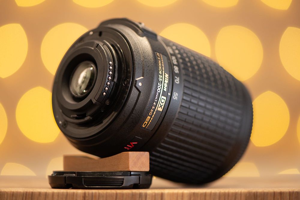 Nikon AF-S 55-200mm f/4-5.6G ED VR обектив Никон