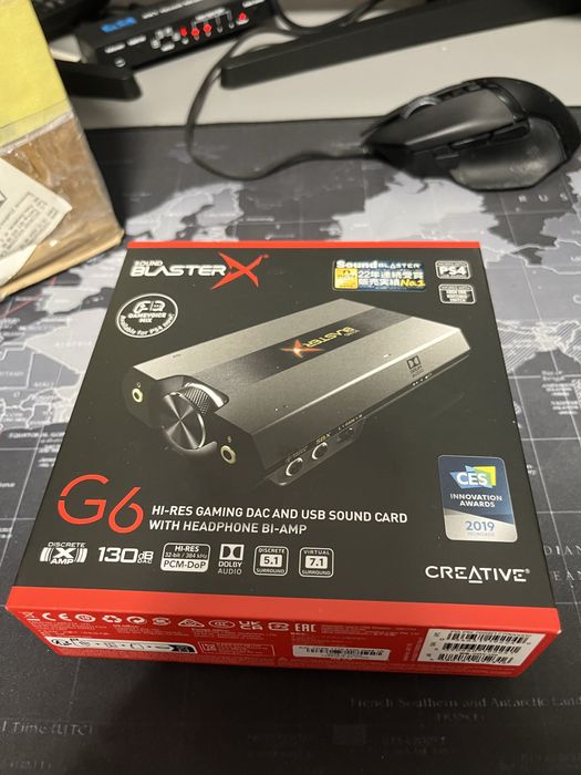 Placa audio Blaster X G6