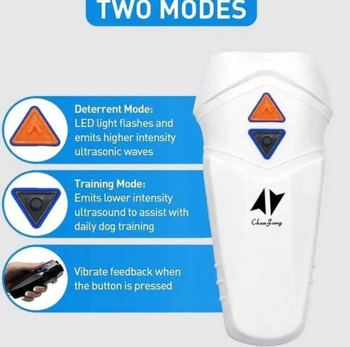 Ултразвуков репелент за кучета ZF2006