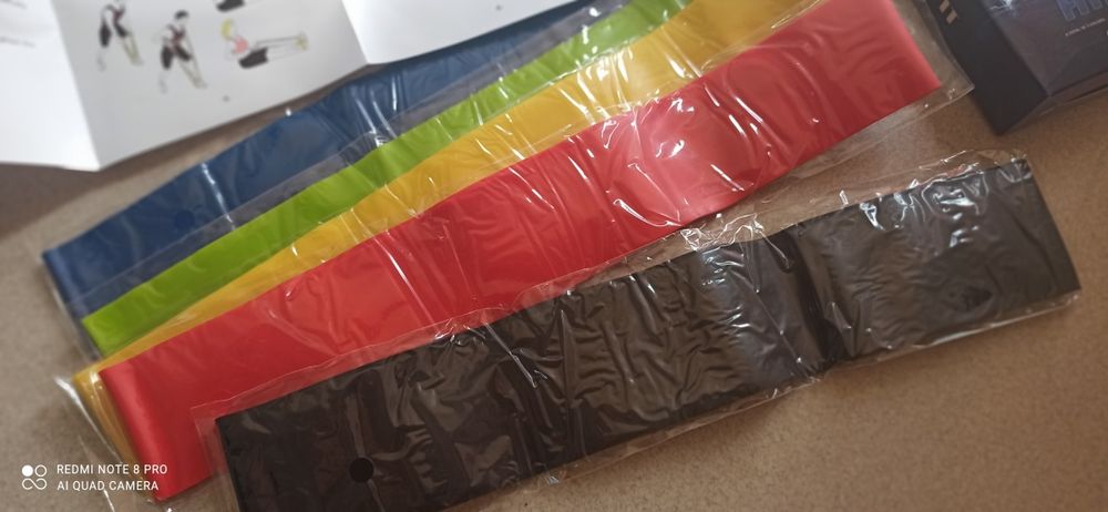 Фитнес резинки латексные набор