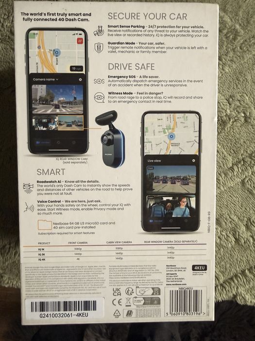 Camera bord nextbase iq4K