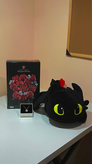 Подарочные боксы для неё: Дракончик / Орхидея / Серебро 925