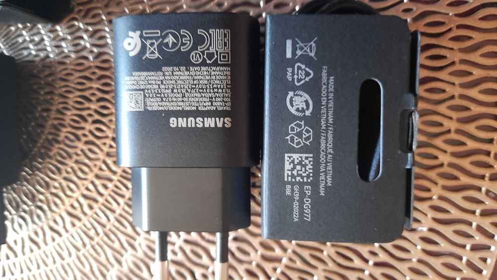 set incarcator Samsung Original Super Fast Charge 25w adaptor + cablu