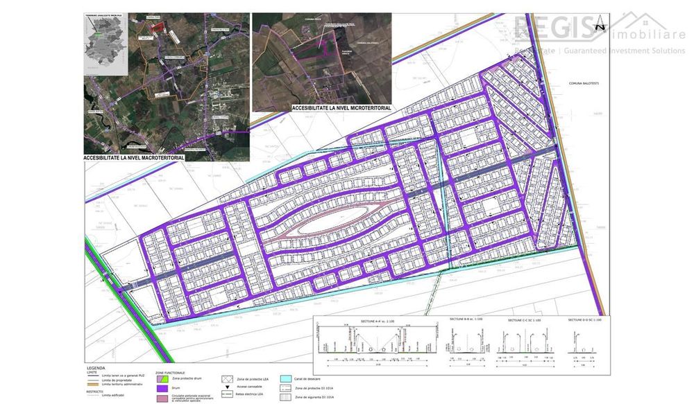 Teren intravilan zona Corbeanca