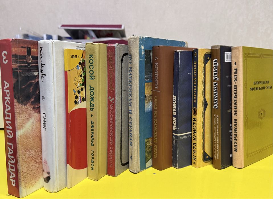 кітаптар/книги – каждый по 500 тг.