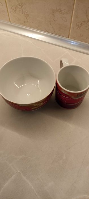 Комплект купичка и чаша  за момче