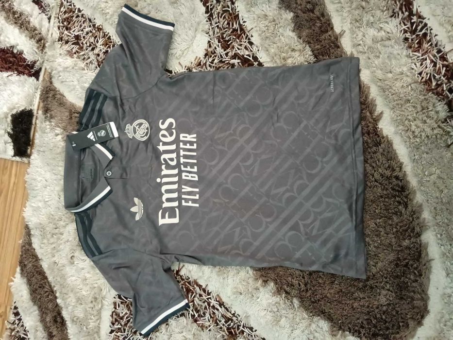 tricou alb Real Madrid 2024 adidas