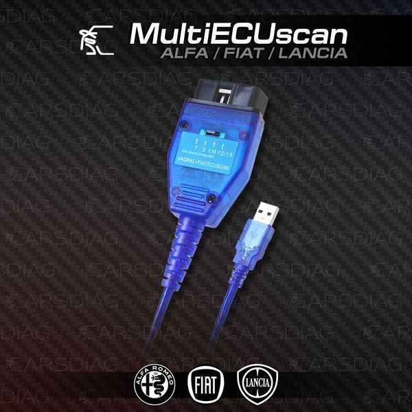 Alfa/Fiat/Lancia Диагностика: MultiECUscan/FiatECUScan