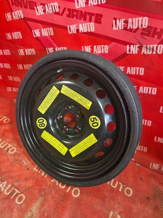 Roata Rezerva SLIM Space Master - 5x112 18'' OE AUDI Q5 195/75/18 NOUA