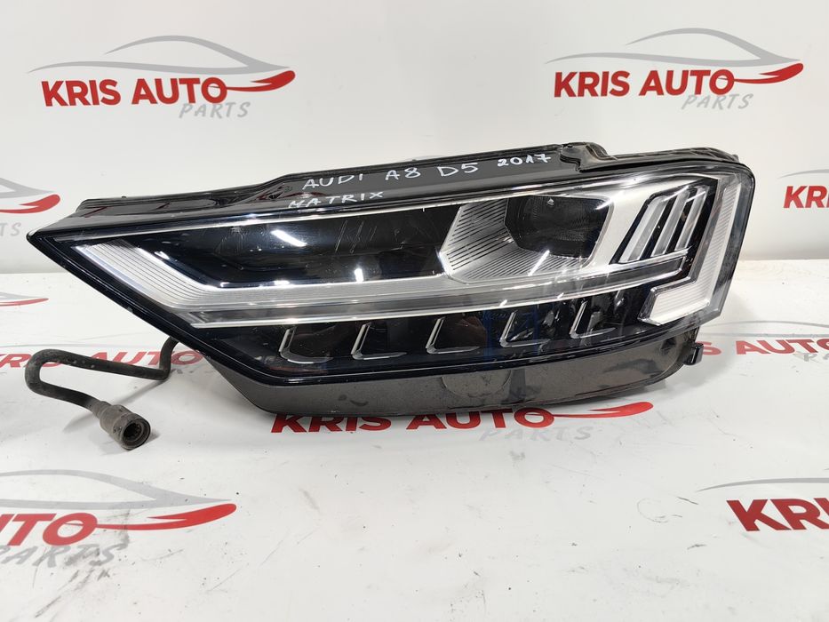 Ляв фар MATRIX AUDI A8 / Ауди А8 2017г Със Забележка