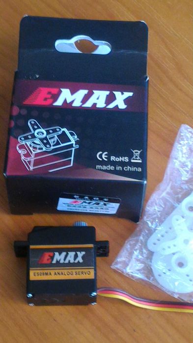 Automodel mini servo EMAX, metal, dual rulmentat precizie premium