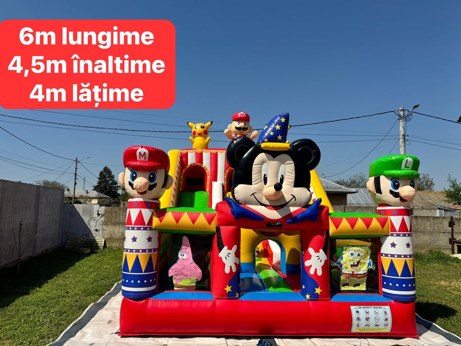 Inchirieri tobogane gonflabile + înghetata