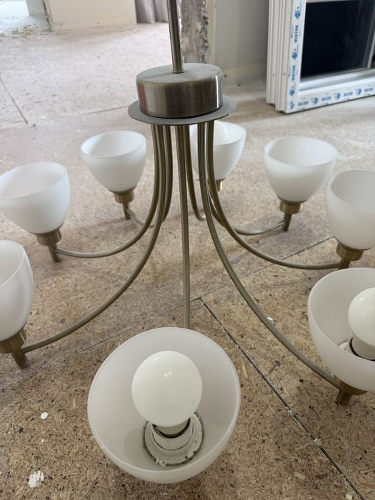 Люстра, освещение