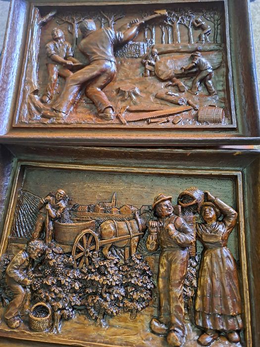 Tablouri frantuzesti sculptate