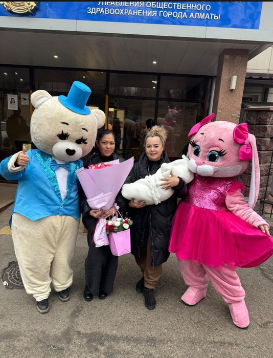 Тедди мишки Аниматоры Белы мишка