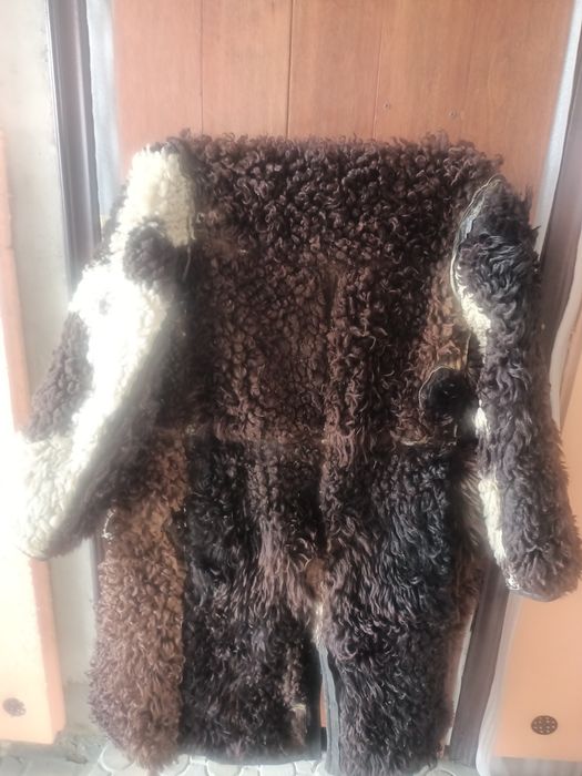 Тулуп натуральный заводской б/у 80 годов.