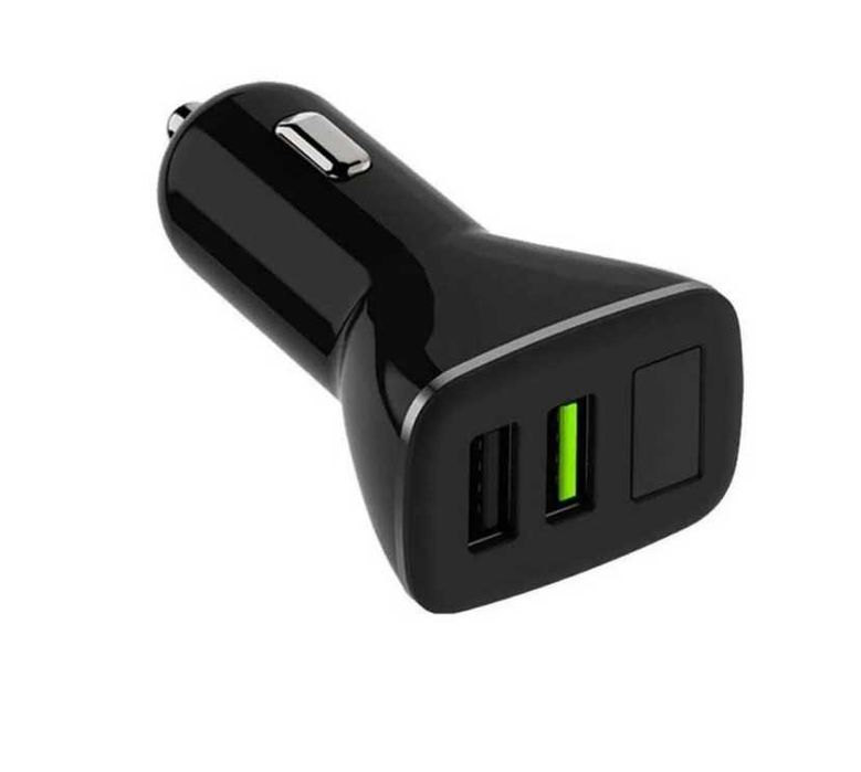 Автомобильное З/У USB  (2USB/3.1A) черный