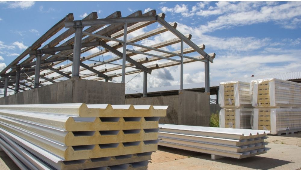 Сендвич панелии - профнастил