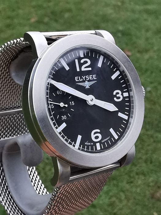 Ceas Elysee Unitas - Int Manuala - 42 mm-Funcționează Impecabil!