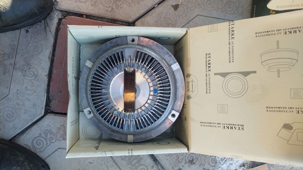 Вяскосная муфта на БМВ 528