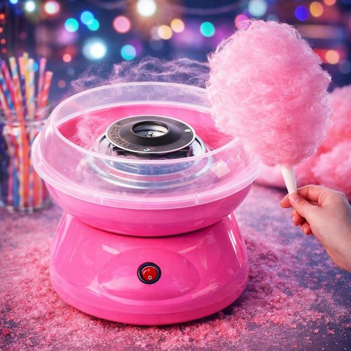 Машина за захарен памук за дома – Компактна, бърза и безопасна