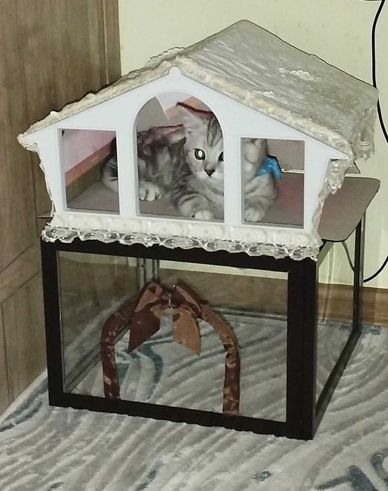 Домик для котиков эксклюзив